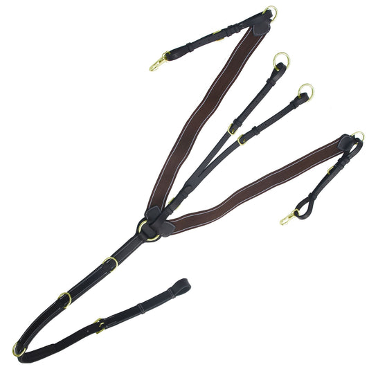 ExionPro Heart Shape 3 Point Breastplate - Matching Elastic