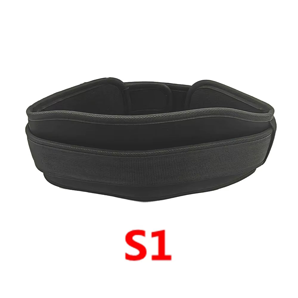 Weightlifting Strength Support Straps Weight Lifting for Belt GYM Fitness Back Power Workout Training Blet Equipment Black