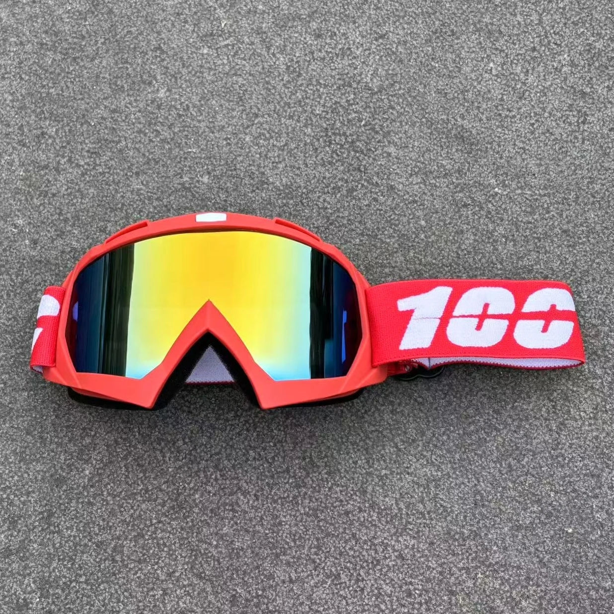 Men's Motorcycle Motocross Goggles - MX Safety Protective Helmet Eyewear with Night Vision for Driving