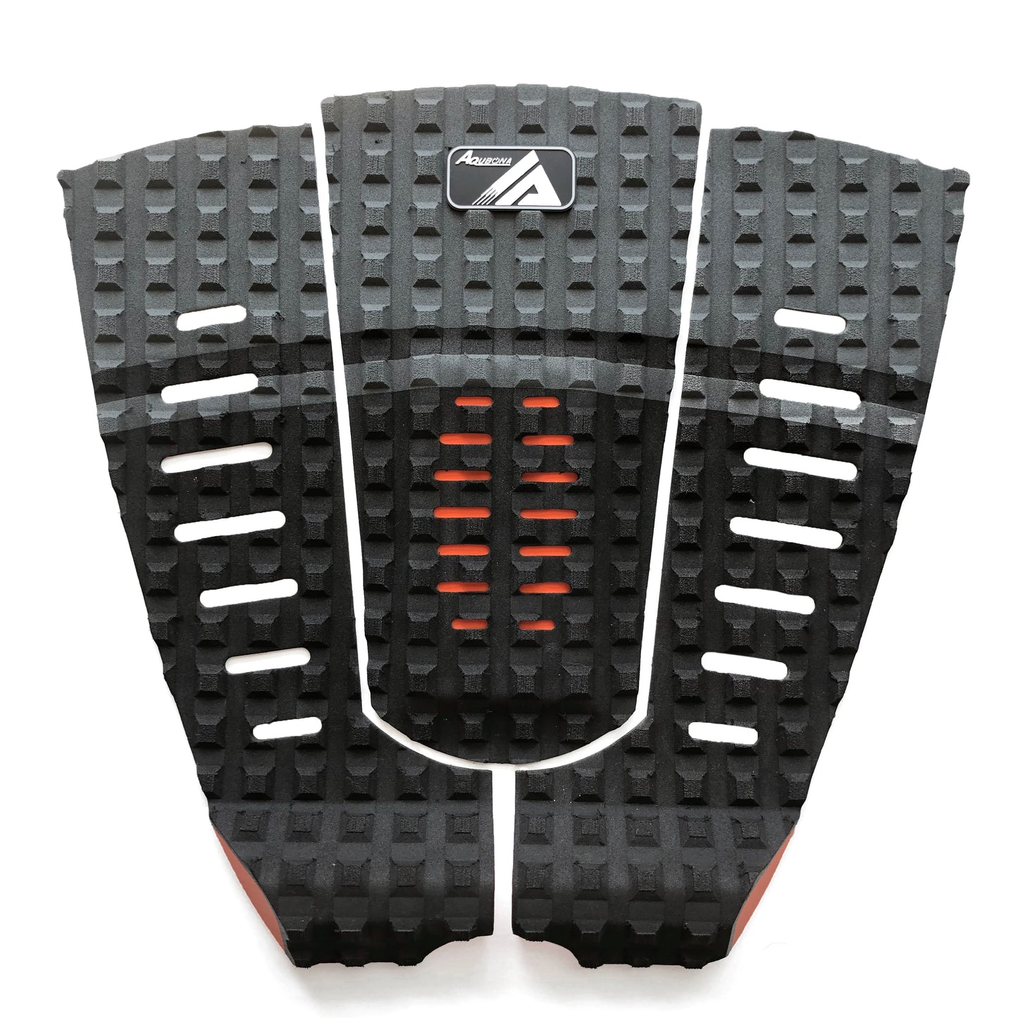 EVA Surfboard Traction Pad - 3-Piece Deck Grip with Tail Kick
