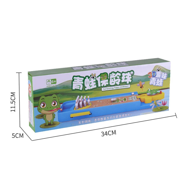 Mini Desktop Bowling Game - Funny Indoor Parent-Child Interactive Table Sports Game Toy - Educational Gift For Kids