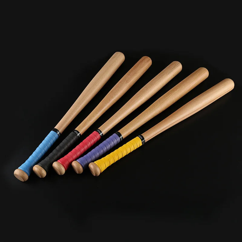 Wood Baseball Bat & Softball Gloves Set for Youth - 21 Inch