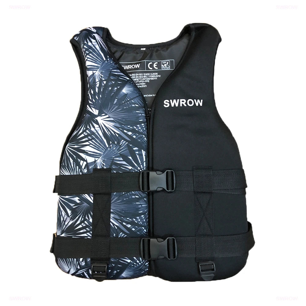 Adult & Children Neoprene Life Vest - Multi-Sport Buoyancy Jacket for Swimming, Boating, Skiing & Water Sports