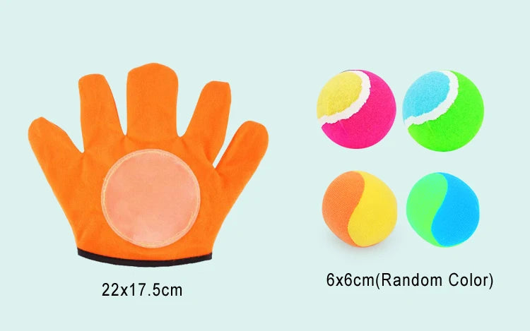 Sticky Ball Catch Game Set - Kids Outdoor Sports Toy for Parent-Child Interactive Play - Throw and Catch Ball Game