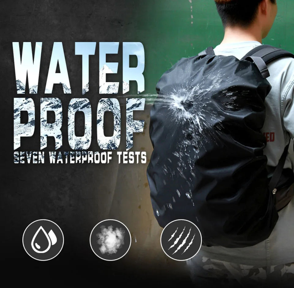 Waterproof Backpack Rain Cover - Dustproof Sun Protection Shield for Outdoor Camping Hiking