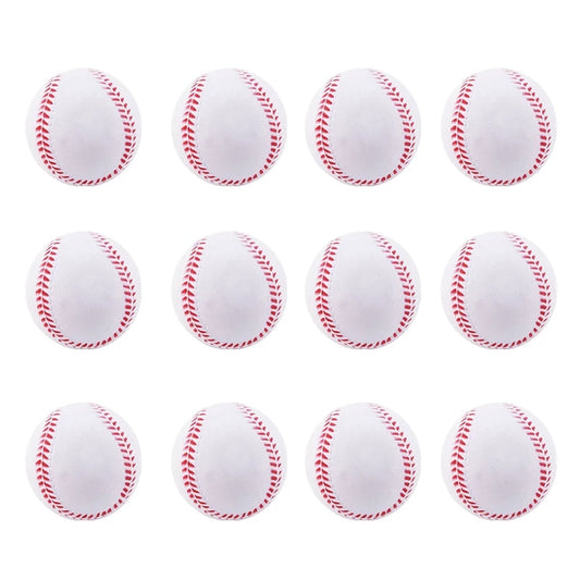 12Pack Baseball Foam Softball 9Inch Adult Youth Training Sporting Batting Ball for Game Pitching Catching Training