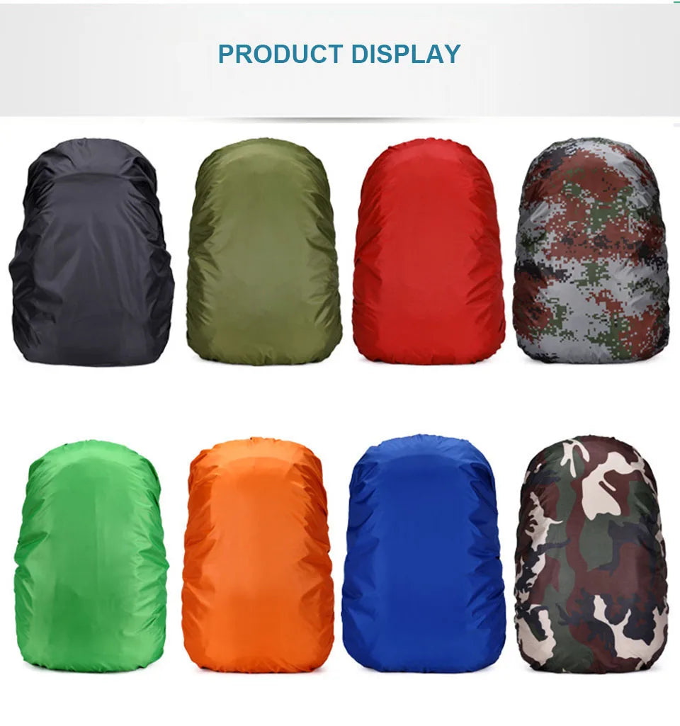 Waterproof Backpack Rain Cover - Dustproof Sun Protection Shield for Outdoor Camping Hiking