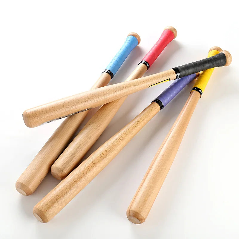Wood Baseball Bat & Softball Gloves Set for Youth - 21 Inch