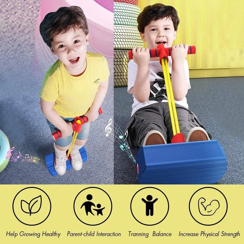 Foam Pogo Jumper for Kids - Outdoor Toys for Autistic Kids - Fun Toys - Presents for Girls - Autism Toys
