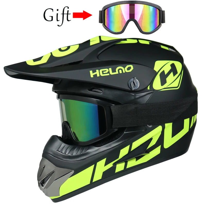 Children's Off-Road Motorcycle Helmet - Downhill AM DH Cross Bike Motocross Helmet