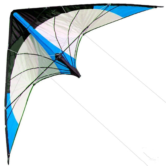 48 Inch Blue Professional Dual-Line Stunt Kite | High-Quality Materials | Perfect for Outdoor EnthusiastsRewrite it for athlete area store and remove any brand name and make the description catchy