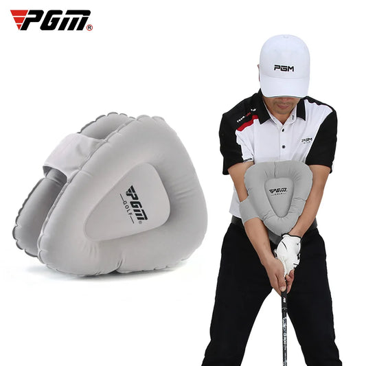 PGM Golf Posture Corrector, Arm Action Trainer, Swing Training Aid, PVC Inflatable Design, Perfect Golfer Gift - Model JZQ001