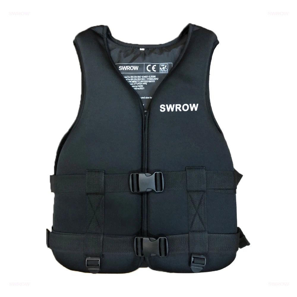 Adult & Children Neoprene Life Vest - Multi-Sport Buoyancy Jacket for Swimming, Boating, Skiing & Water Sports