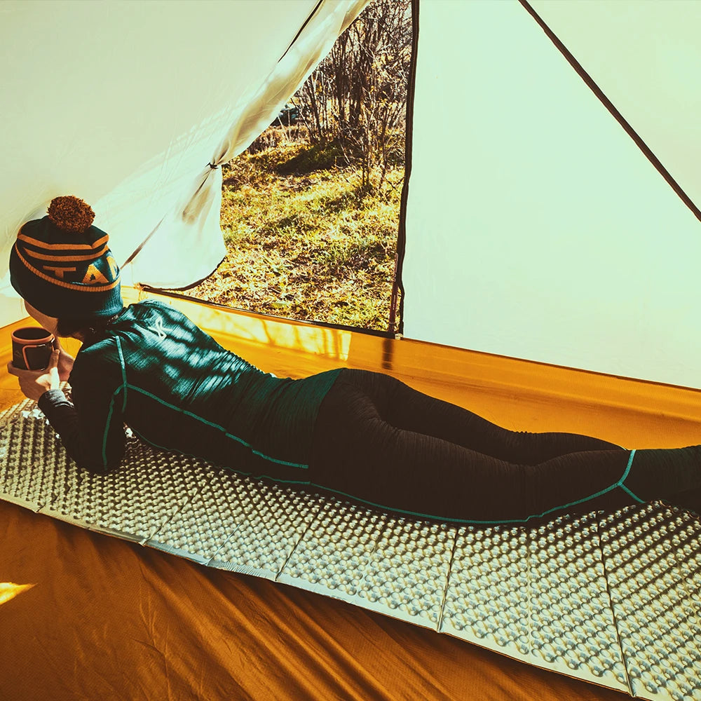 Waterproof Camping Sleeping Pad - Portable Foam Mattress for Travel, Trekking & Picnic - Moistureproof Outdoor Blanket