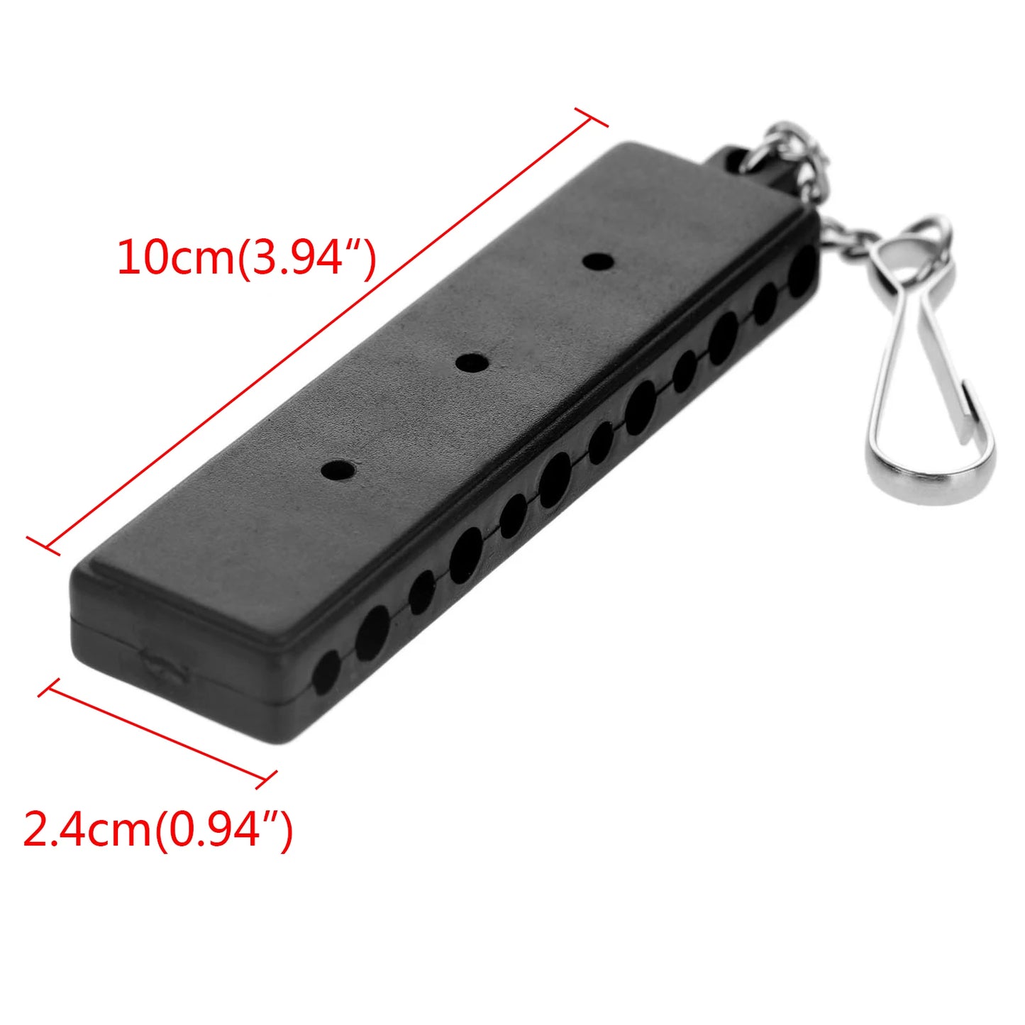 Golf Tee Holder & Ball Marker Container - Rubber Carrier (10x2.4cm) - Holds 12 Tees + 3 Ball Markers