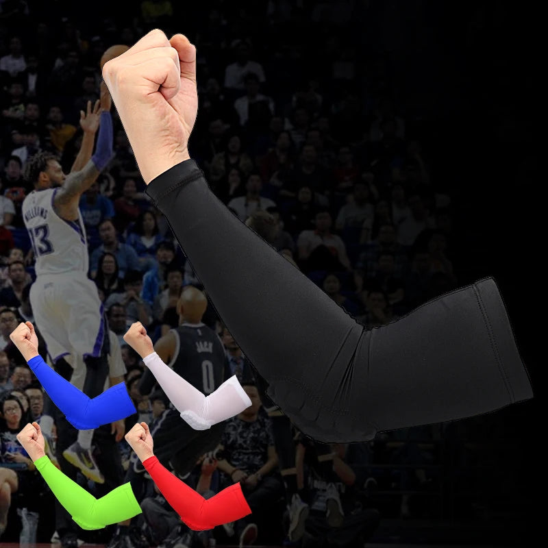 Basketball Arm Sleeve - Breathable Elbow Support Brace Protector for Football and Sports Safety