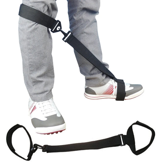 1Pcs Golf Swing Trainer Leg Correction Belt Golf Training Aid Post Orthotics Strap Poster Corrector For Golf Beginners.