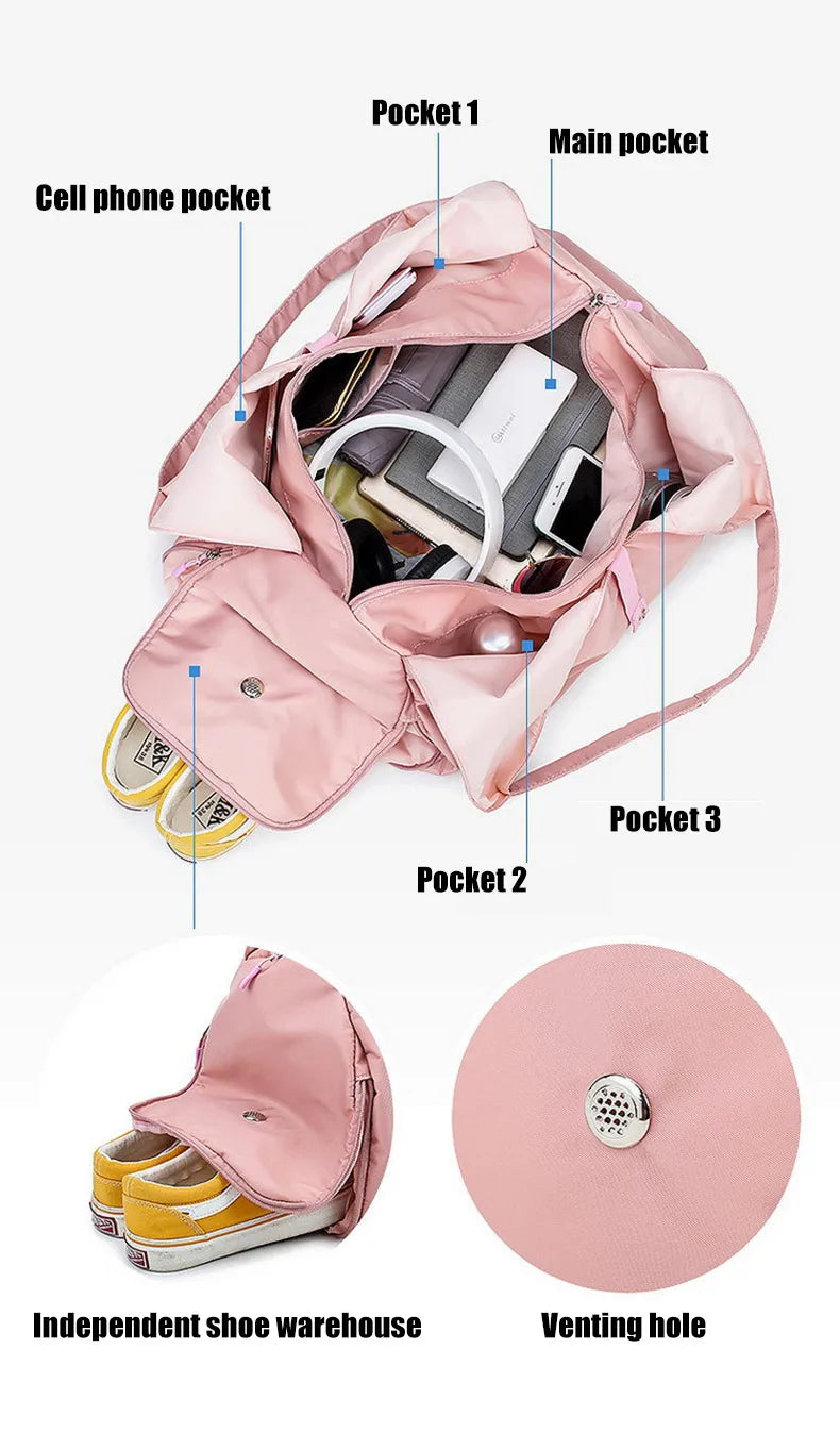 Premium Yoga Mat Bag - Nylon Gym Fitness Handbag for Women & Men | Travel Sports Bag XA441WA