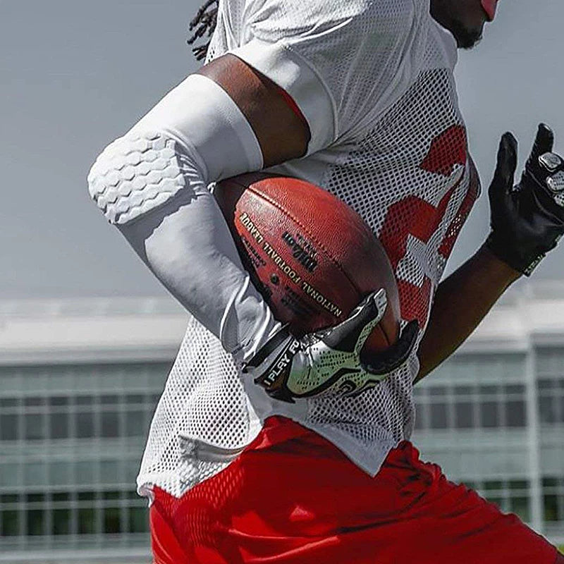 Basketball Arm Sleeve - Breathable Elbow Support Brace Protector for Football and Sports Safety