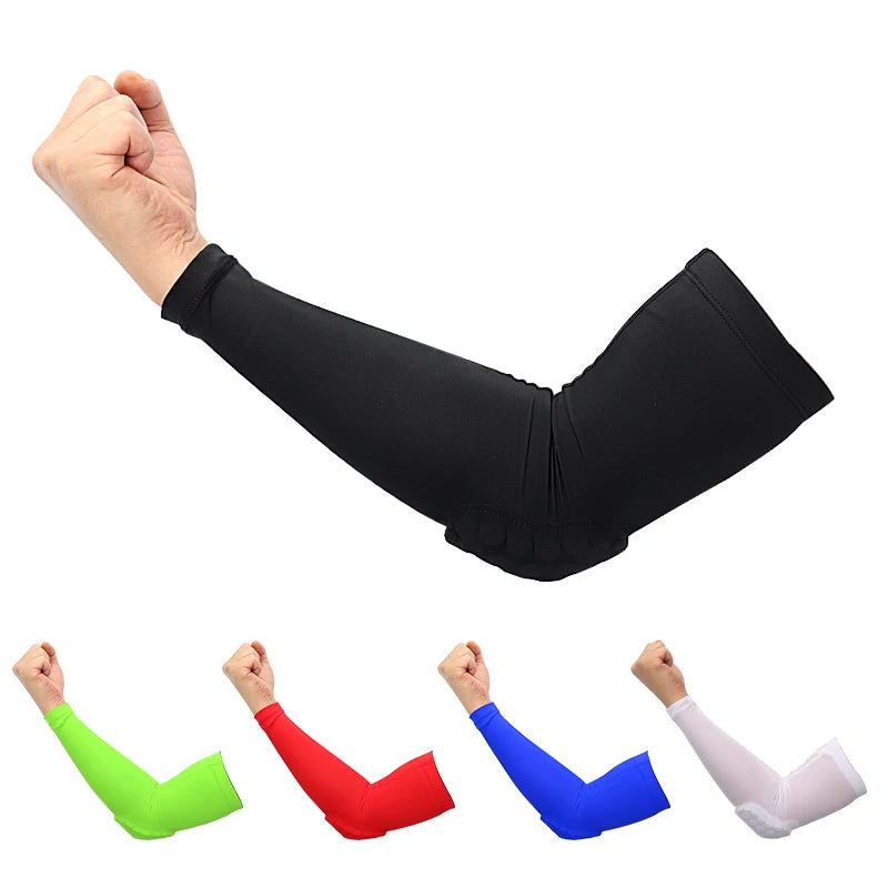 Basketball Arm Sleeve - Breathable Elbow Support Brace Protector for Football and Sports Safety