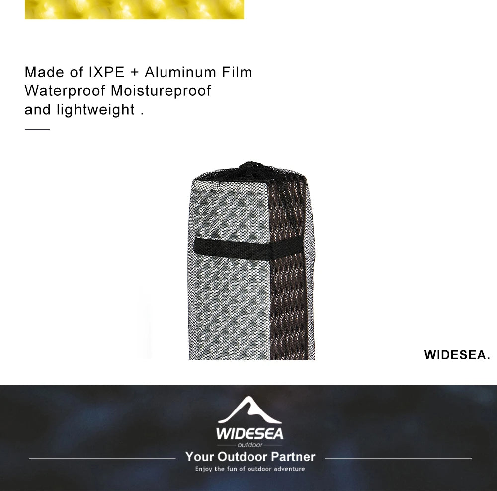 Waterproof Camping Sleeping Pad - Portable Foam Mattress for Travel, Trekking & Picnic - Moistureproof Outdoor Blanket