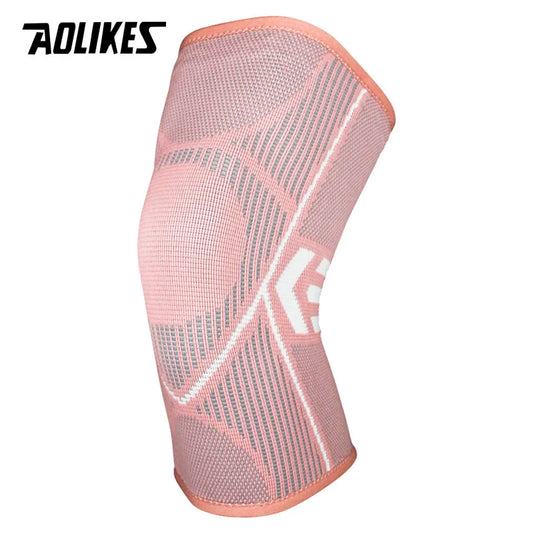 AOLIKES Knee Brace - Arthritis Support Compression Sleeve for Sports, Fitness, Cycling & Running Protection (1 Piece, Nylon)
