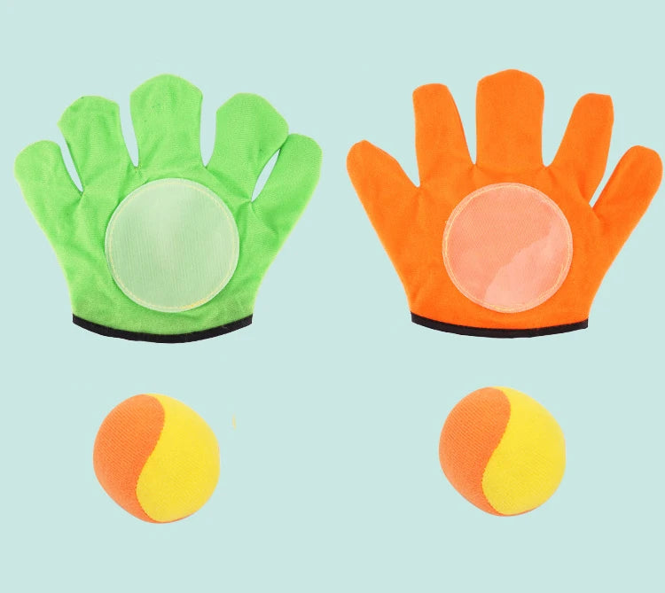 Sticky Ball Catch Game Set - Kids Outdoor Sports Toy for Parent-Child Interactive Play - Throw and Catch Ball Game