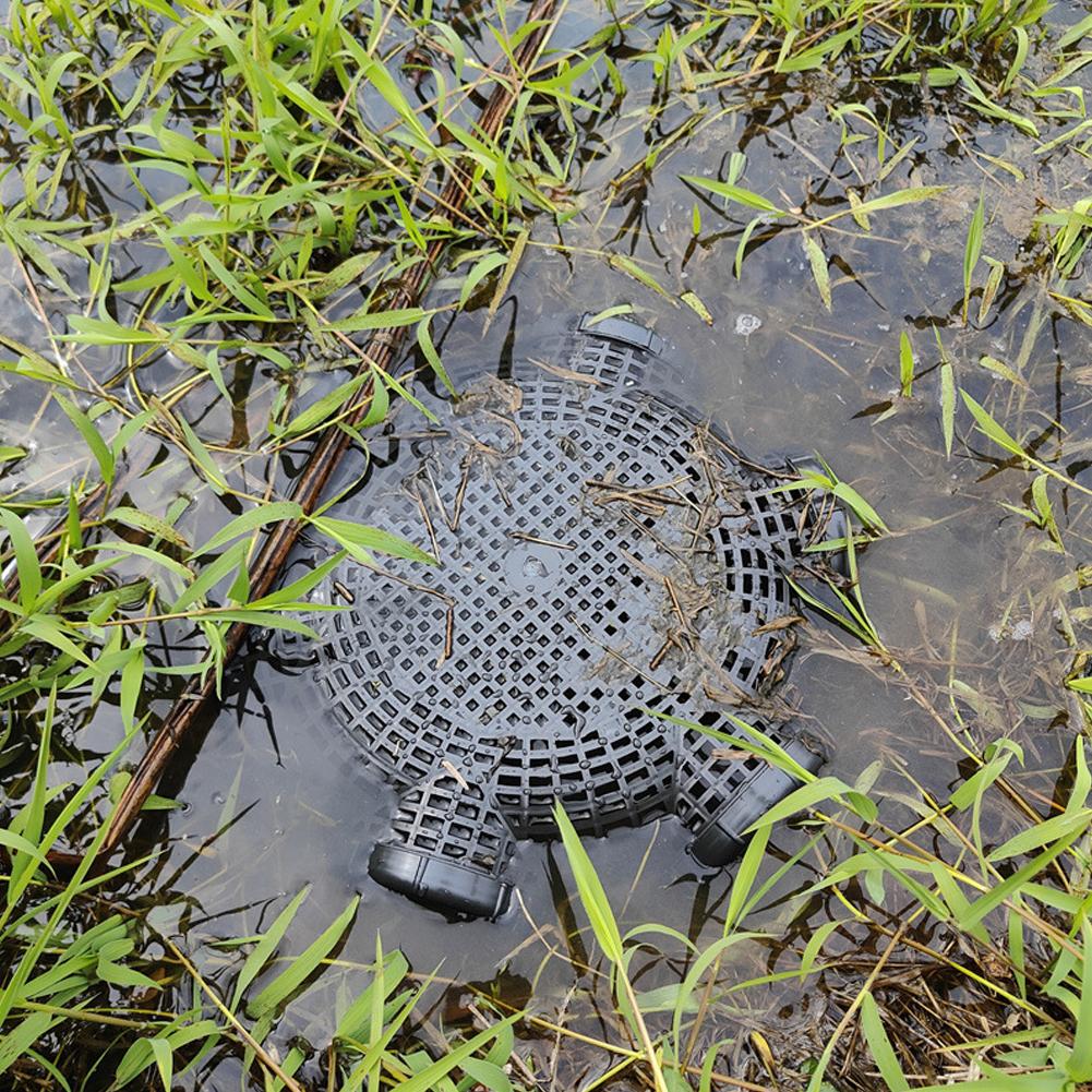 Multi-Hole Fishing Trap Cage - 3/6/8 Holes Plastic Shrimp Crayfish Lobster Catcher Net for Outdoor Fishing - Easy Installation