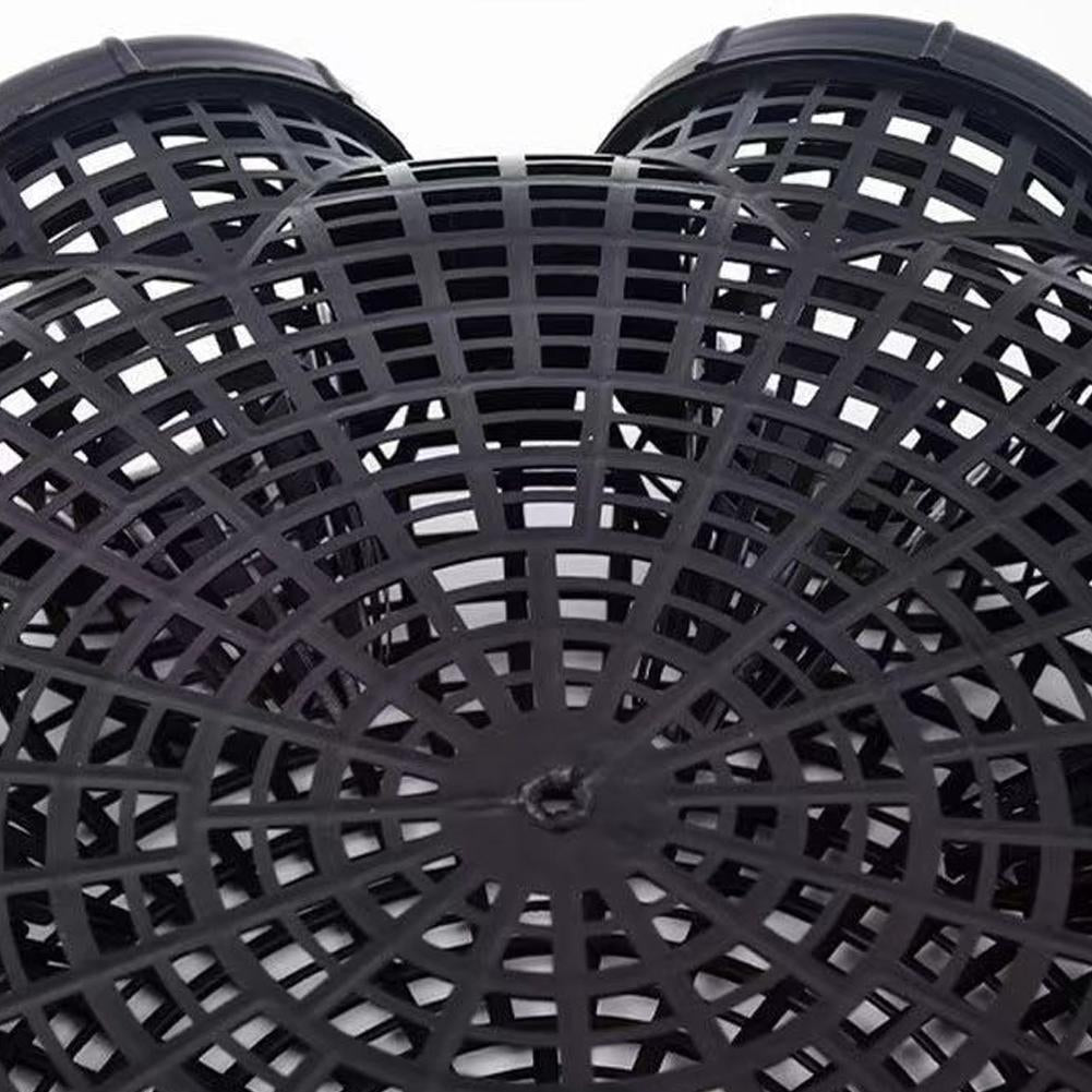 Multi-Hole Fishing Trap Cage - 3/6/8 Holes Plastic Shrimp Crayfish Lobster Catcher Net for Outdoor Fishing - Easy Installation
