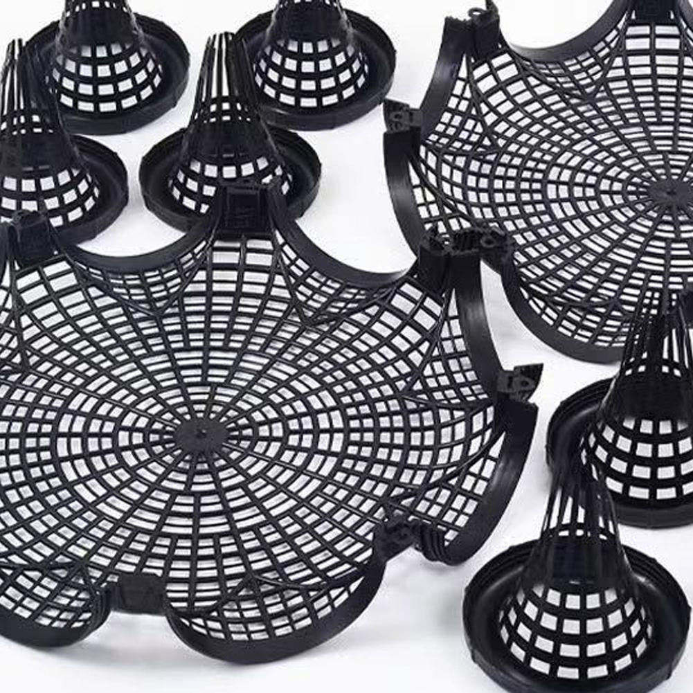 Multi-Hole Fishing Trap Cage - 3/6/8 Holes Plastic Shrimp Crayfish Lobster Catcher Net for Outdoor Fishing - Easy Installation