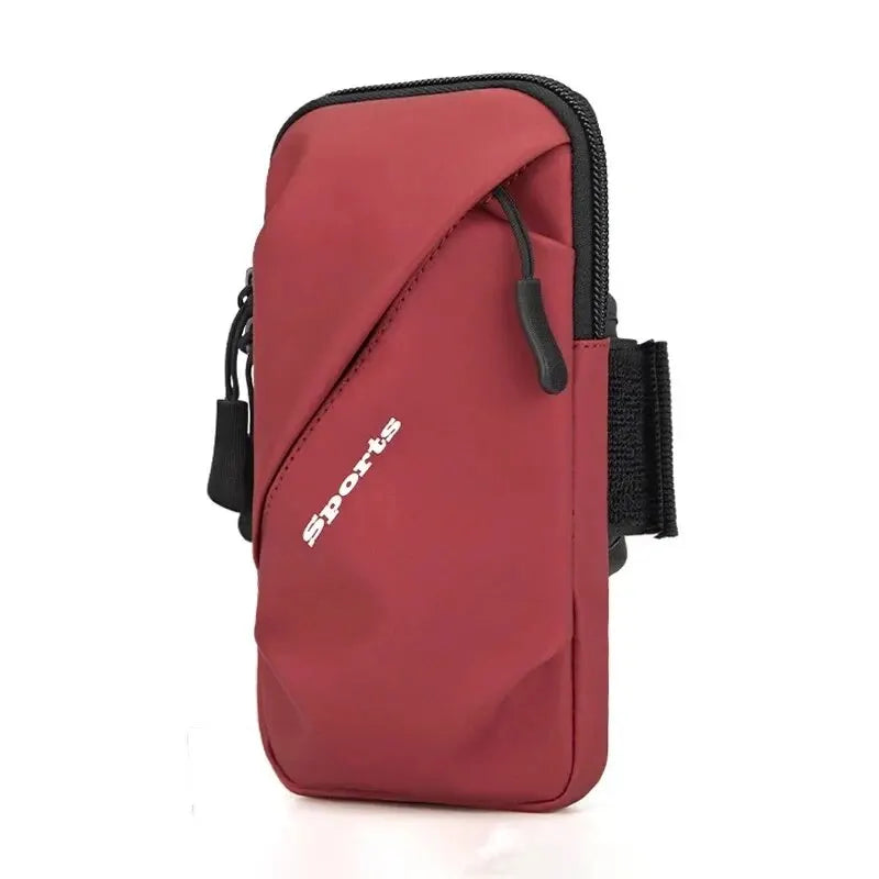 Universal Waterproof Sports Armband - PU Running Phone Holder for iPhone & Samsung - Jogging Arm Bag Accessory