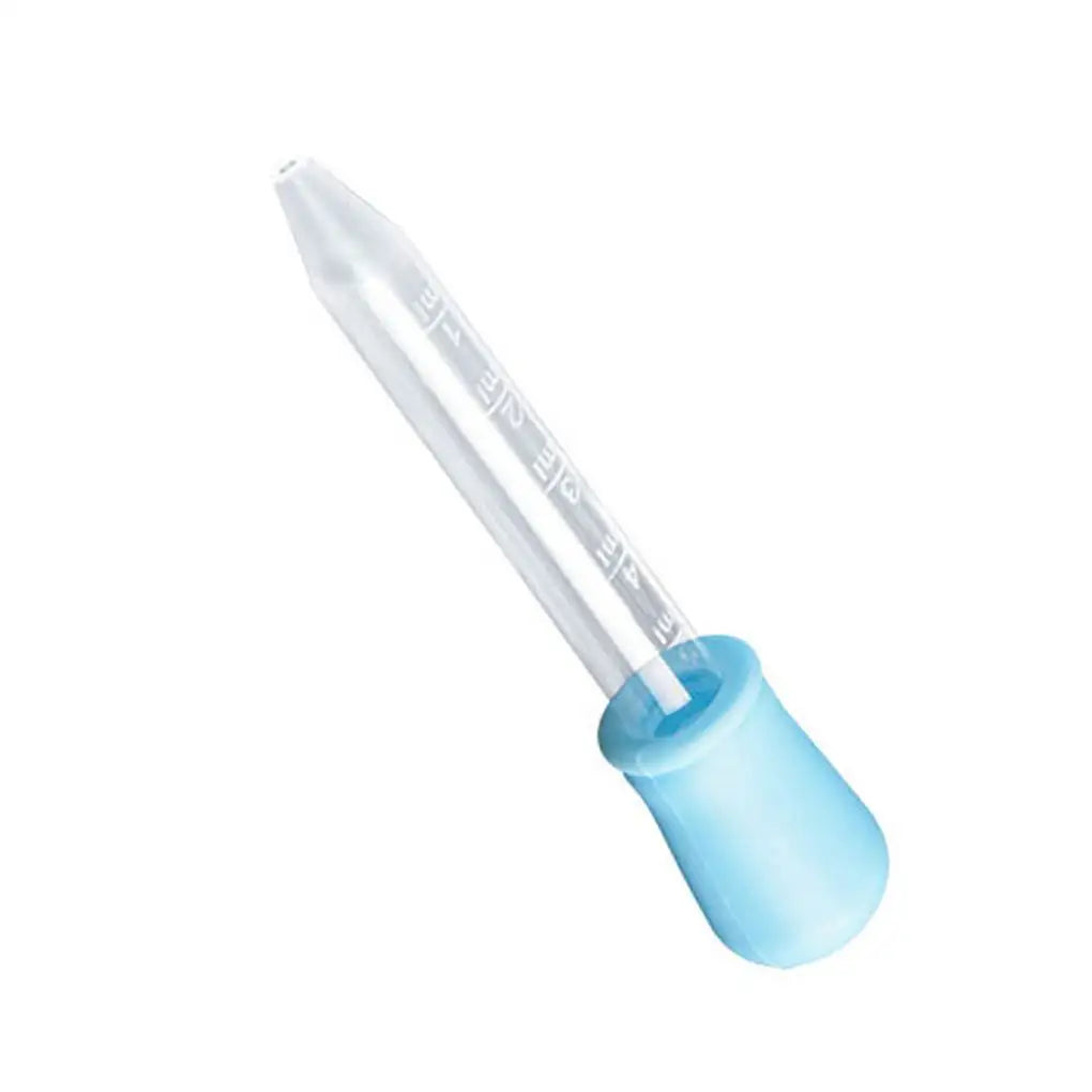 5-Pack 5ml Silicone Pipette Droppers - Multi-Purpose for Medicine, Lab, Eye & Ear Care