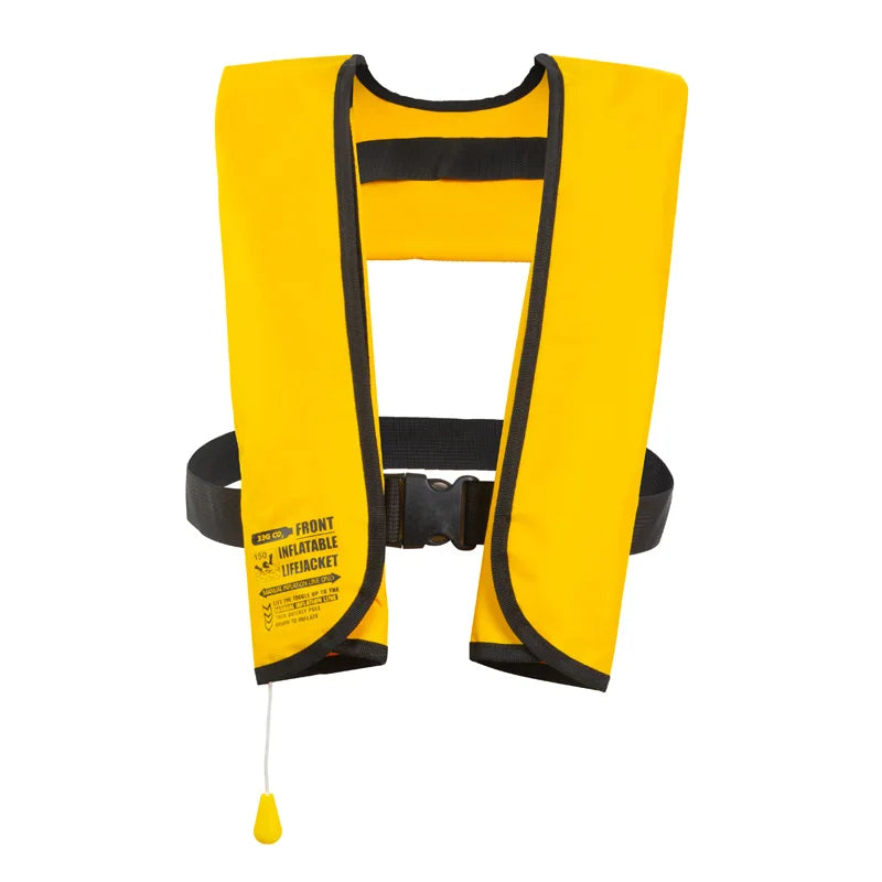 Adult Auto-Inflatable Life Jacket - Manual PFD 150N for Water Sports, Fishing & Rafting