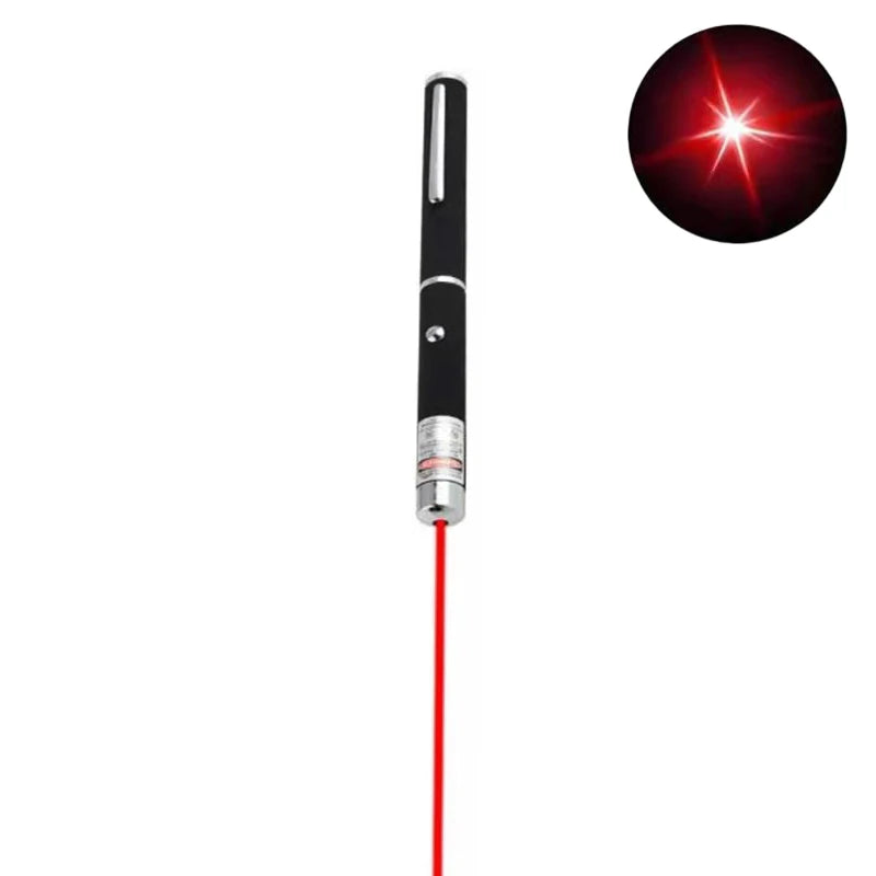 Mini LED Laser Pointer & Pet Training Flashlight - 2-in-1 Interactive Cat Toy & Scratching Entertainment - Perfect Christmas Gift for Pets