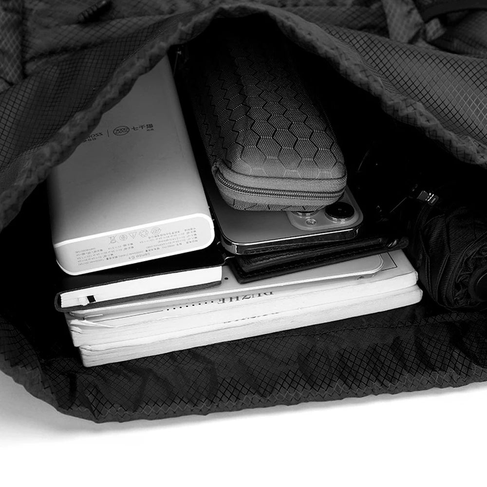 Lightweight Waterproof Drawstring Bag - Sports Cinch Sack for Gym, Basketball & Travel for Men & Women