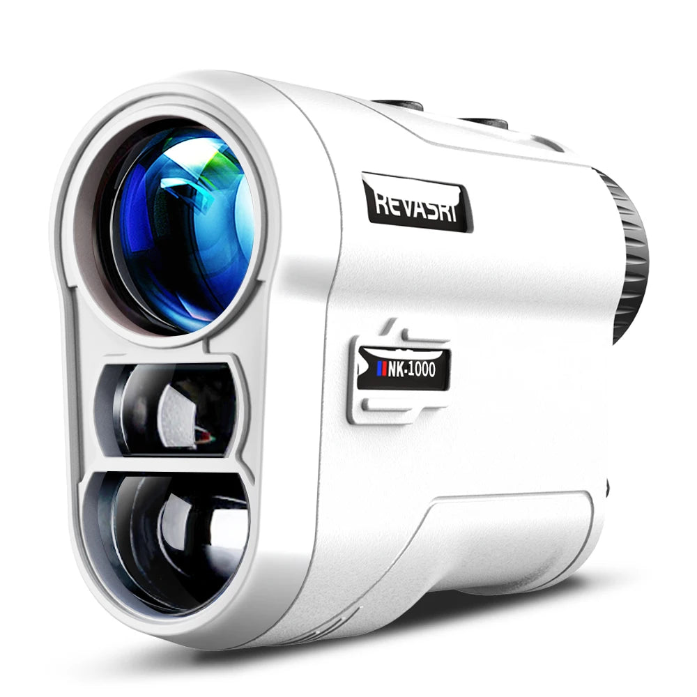 Golf Laser Rangefinder 600M/Yard - REVASRI with Slope Compensation, Flagpole Lock, Vibration Alert & USB-C Rechargeable Battery