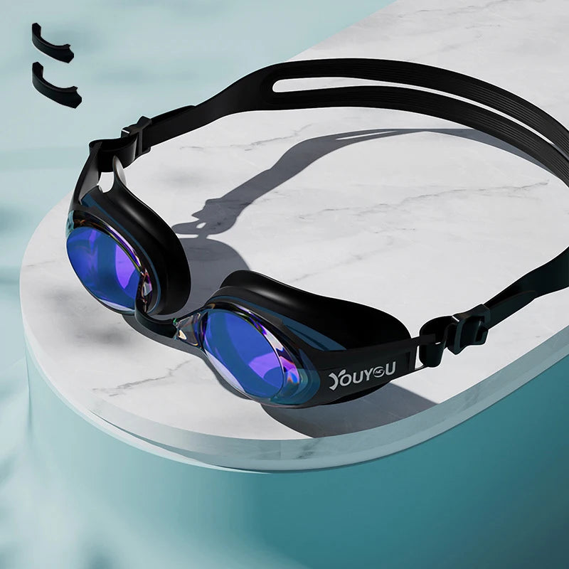 Professional Waterproof Swimming Goggles - Anti-Fog UV Protection Pool Glasses for Adults, Men, Women & Youth