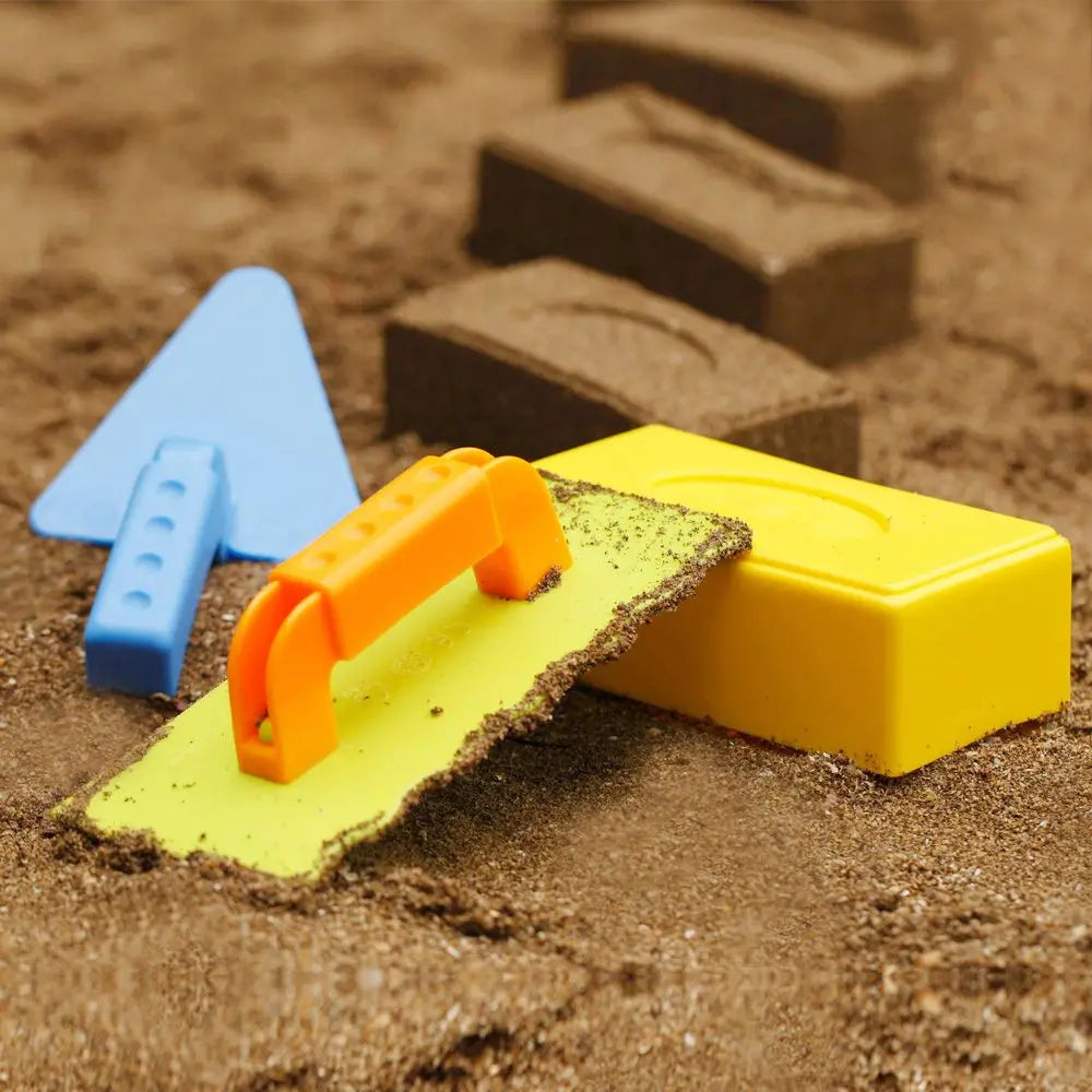 3-Piece Sand Castle Mold Set - Winter Snow & Summer Beach Building Kit for Kids Birthday Gift