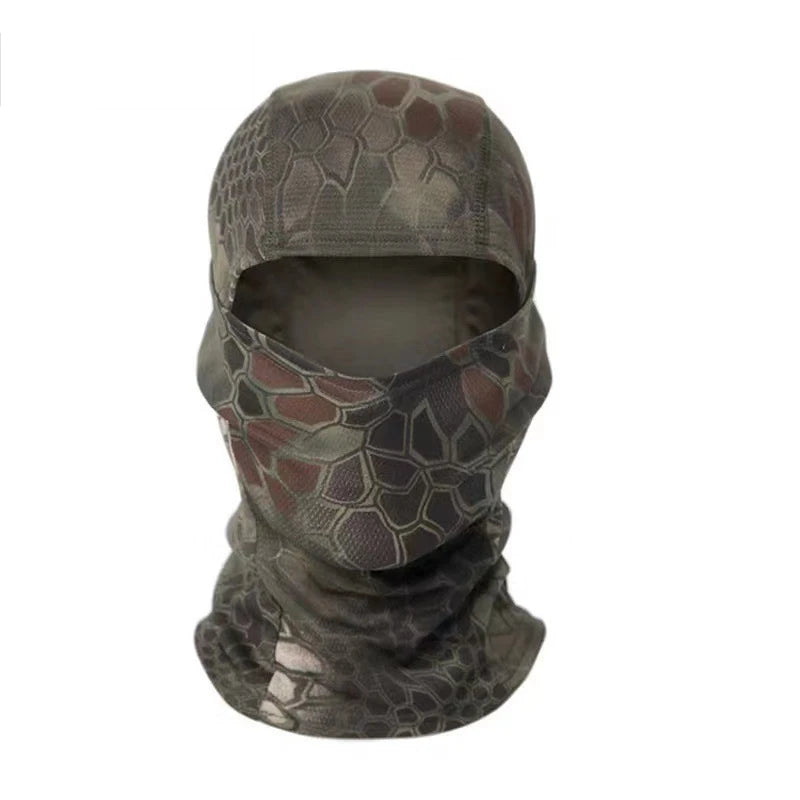 Multi-Sport Camouflage Face Mask - Full Coverage Balaclava for Cycling, Hunting, Hiking, Skiing & Motorcycle Riding