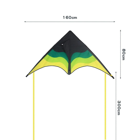 Yongjian Large Beach Delta Kite for Adults and Kids - Easy to Fly for Beginners