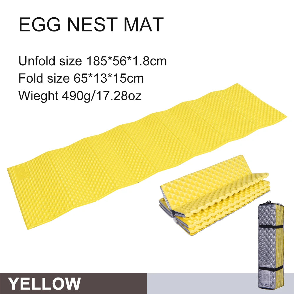 Waterproof Camping Sleeping Pad - Portable Foam Mattress for Travel, Trekking & Picnic - Moistureproof Outdoor Blanket