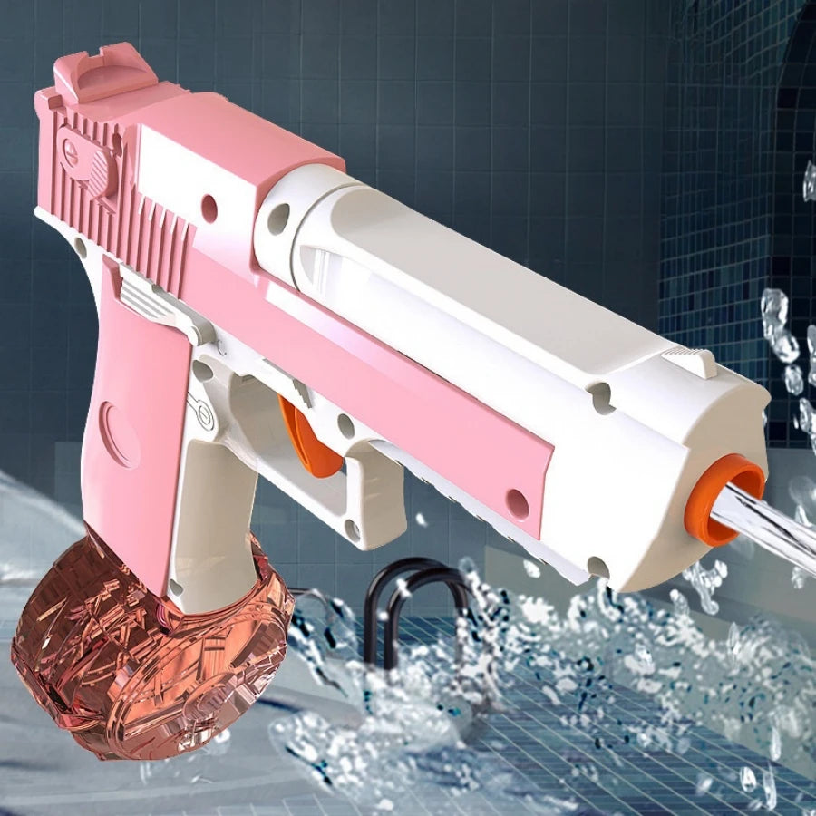 Desert Eagle Water Blaster - Continuous Fire Children's Water Gun Toy for Beach Games and Water Play