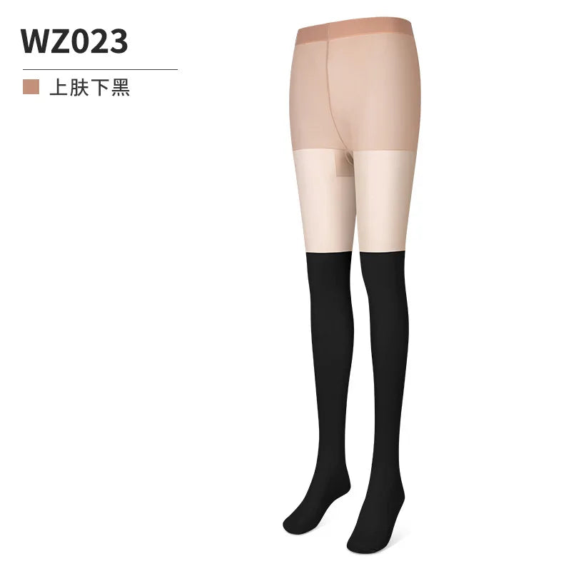 Women's Golf Sunscreen Leggings - Lightweight Breathable Sports Socks with Anti-Hook Silk Splicing WZ023