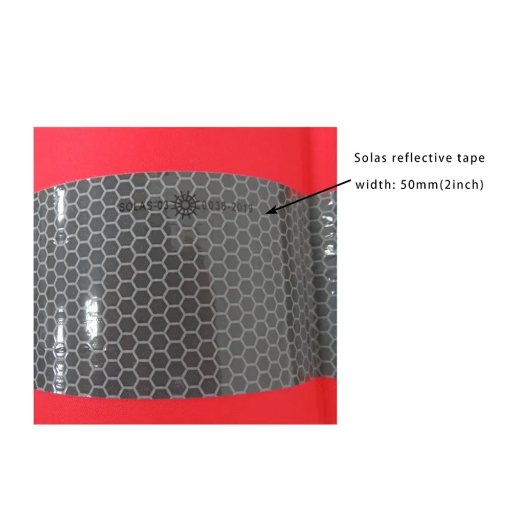 Professional Scuba Diving Safety Signal Tube - High Quality Inflatable Surface Marker Buoy (SMB) - 1.2M/1.5M/1.8M Diver Below Safety Sausage