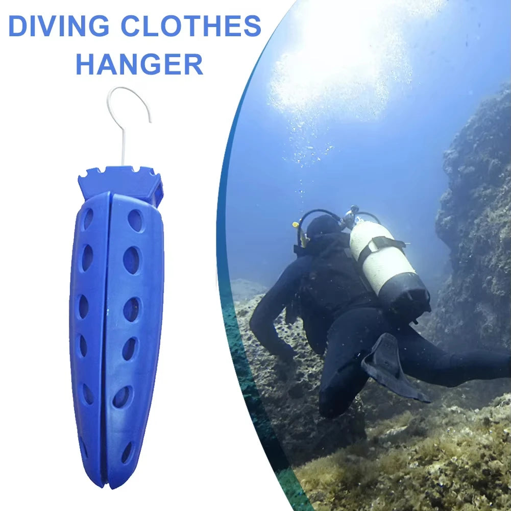 Foldable Diving Wetsuit Hanger - Heavy-Duty Thickened Rack for Drysuits, Wetsuits & Snorkeling Gear Stand
