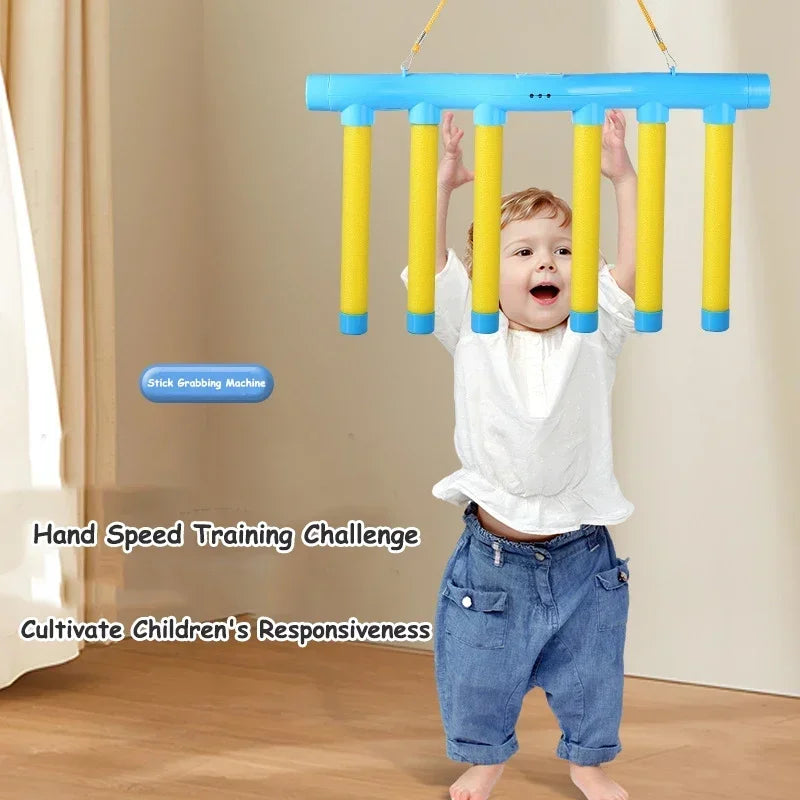 Pro Reaction Training Sticks - Athletic Performance Game for Kids & Adults - Hand-Eye Coordination Sports Trainer - Educational Parent-Child Interactive Challenge