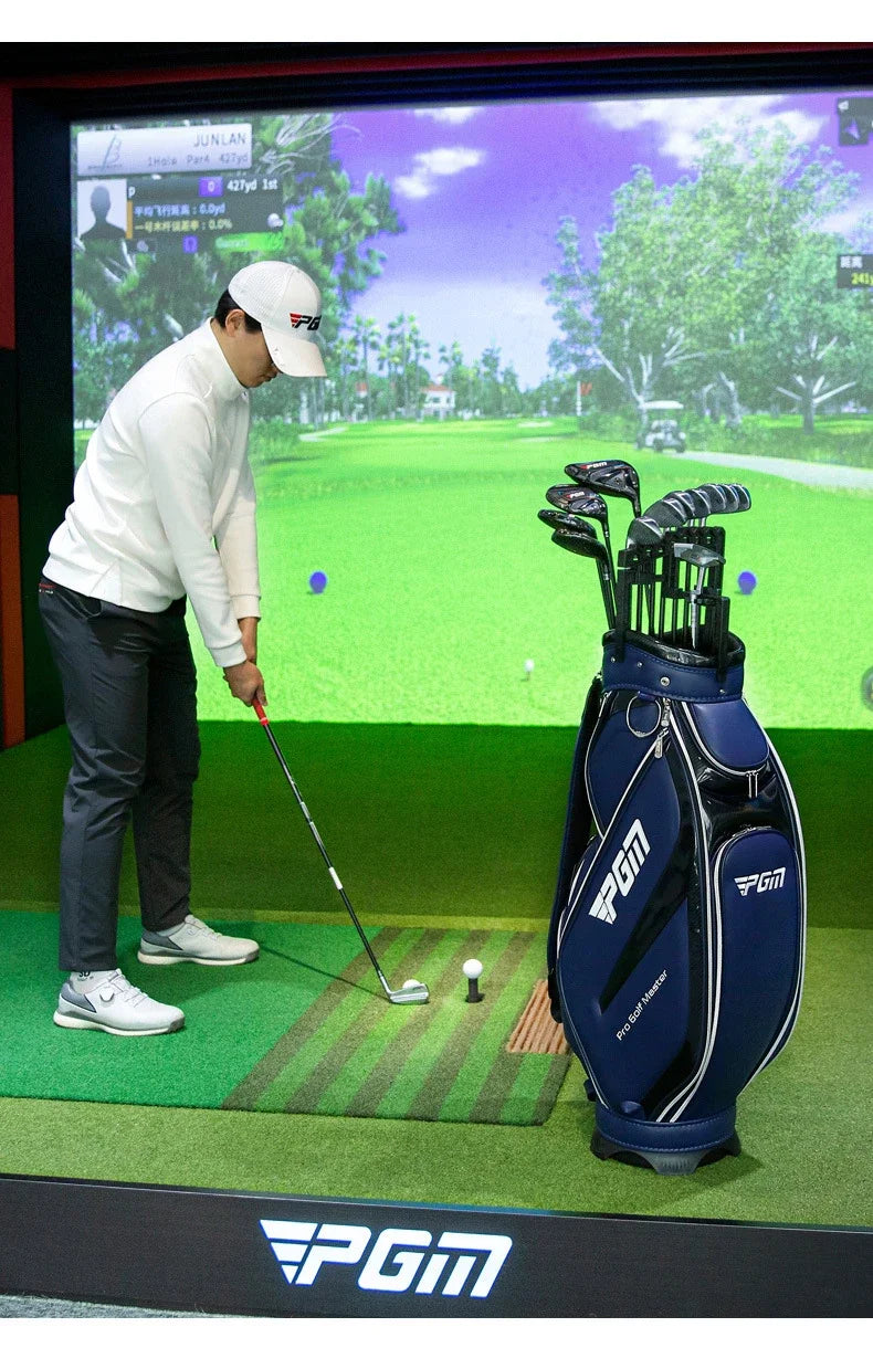 Adjustable Golf Club Organizer - 9 Iron Holder Training Aid with Anti-Collision Design (Model ZJ018)