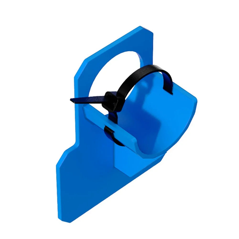 Swimming Pool Hose Support Bracket Set (1-2 Pieces) - Universal Pipe Holder for Intex Above Ground Pools with Tie Clamp Mount - Compatible with 30-38mm Hose Outlets