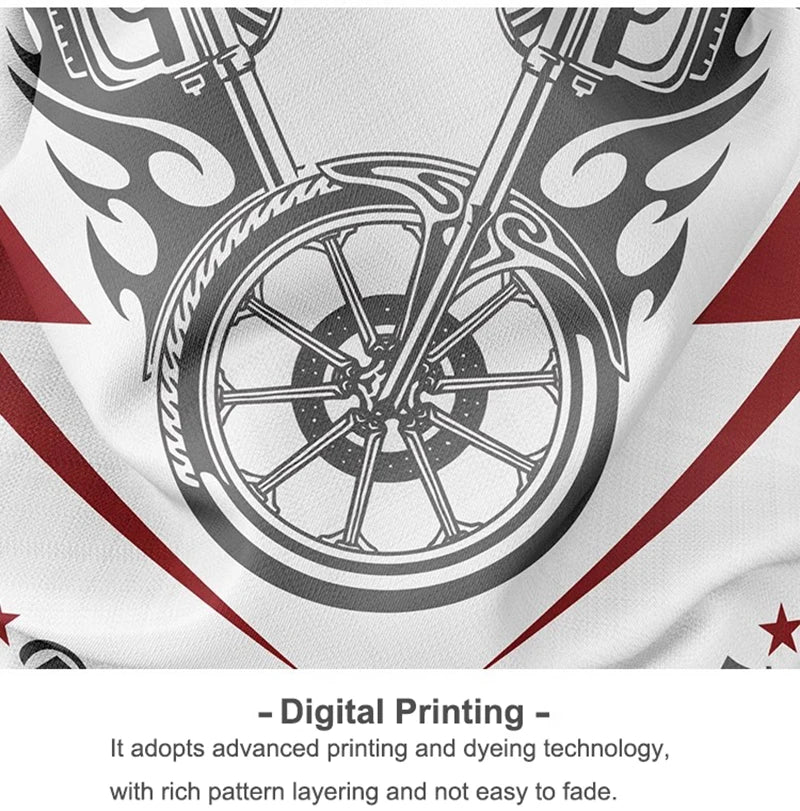 Motorcycle Face Shield - Anti-UV Cycling Headwrap with Neck Cover for Summer Outdoor Sports