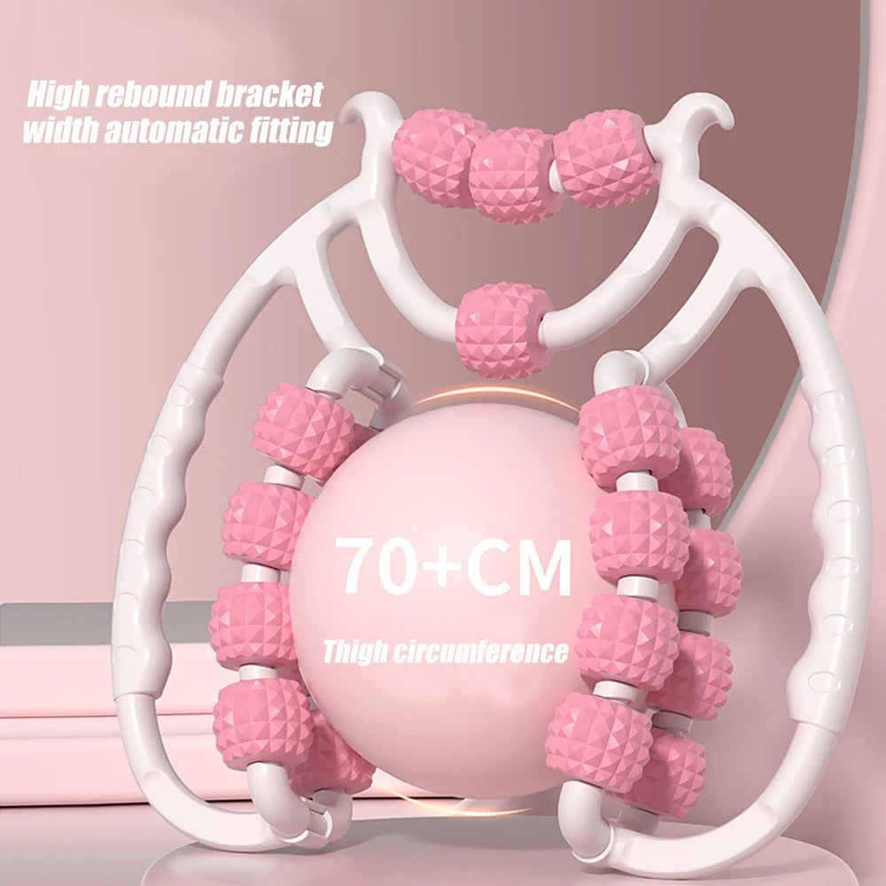 Anti-Cellulite Massager - 20 Wheel Annular Leg Clamp